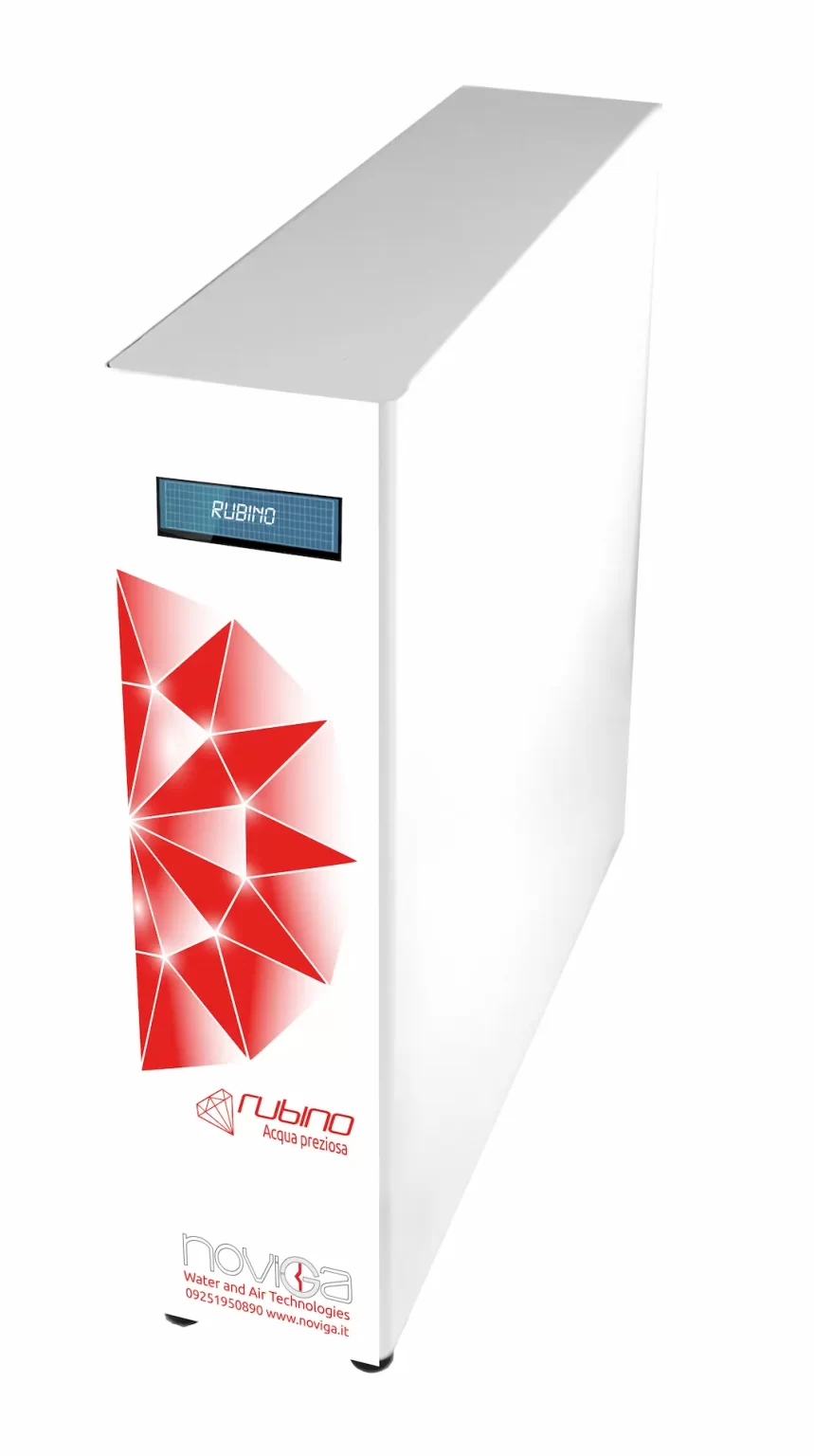 Affinatore acqua Rubino — Osmosi inversa e alcalino Linea Preziosa Noviga