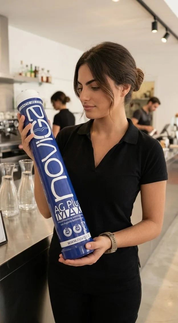 Filtro Noviga Ag Plus Max — microfiltrazione professionale per bar e ristoranti