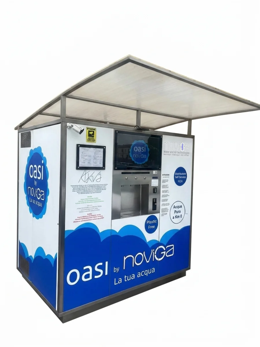Oasi City Noviga — distributore acqua grande per spazi pubblici
